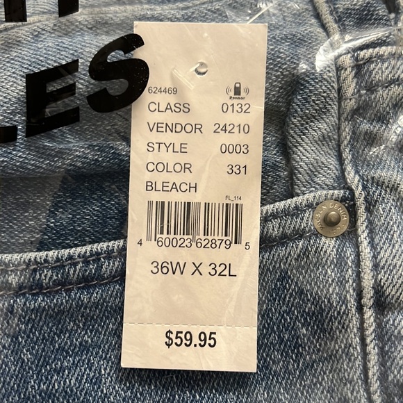 💥3/$30💥NWT - PacSun Jett Stacked Skinny Comfort Jeans, Bleach - 36Wx32L - Picture 6 of 8